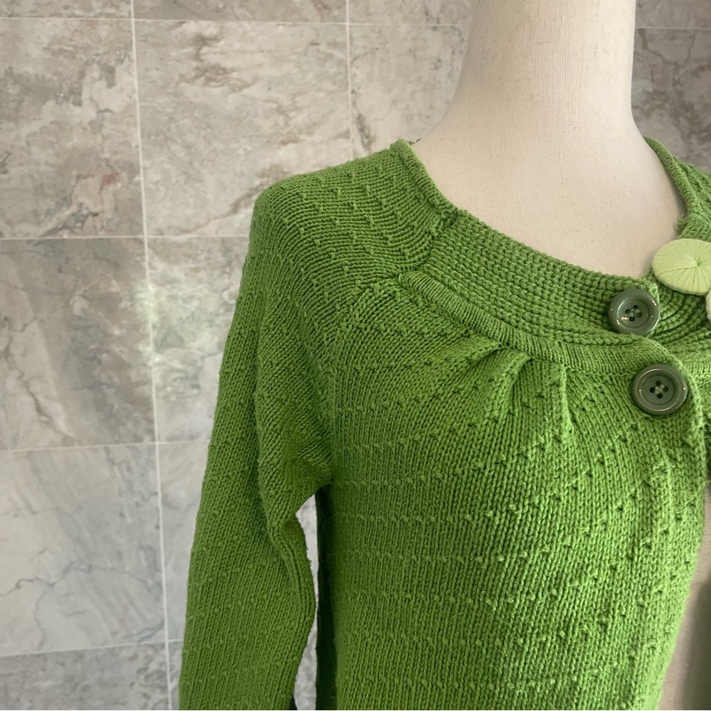 MobyGoby Chunky Knit Cardigan Sweater - Picture 4 of 9